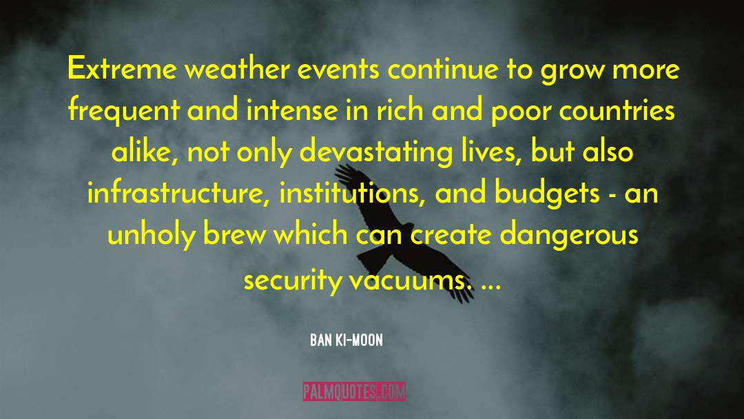 Extreme Weather quotes by Ban Ki-moon