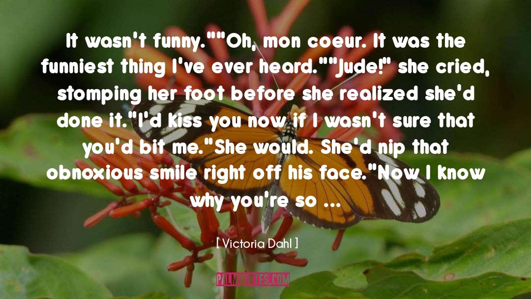 Extremely Funny quotes by Victoria Dahl