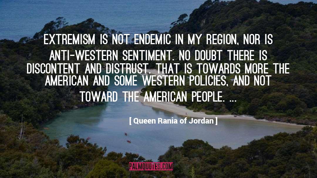 Extremism quotes by Queen Rania Of Jordan