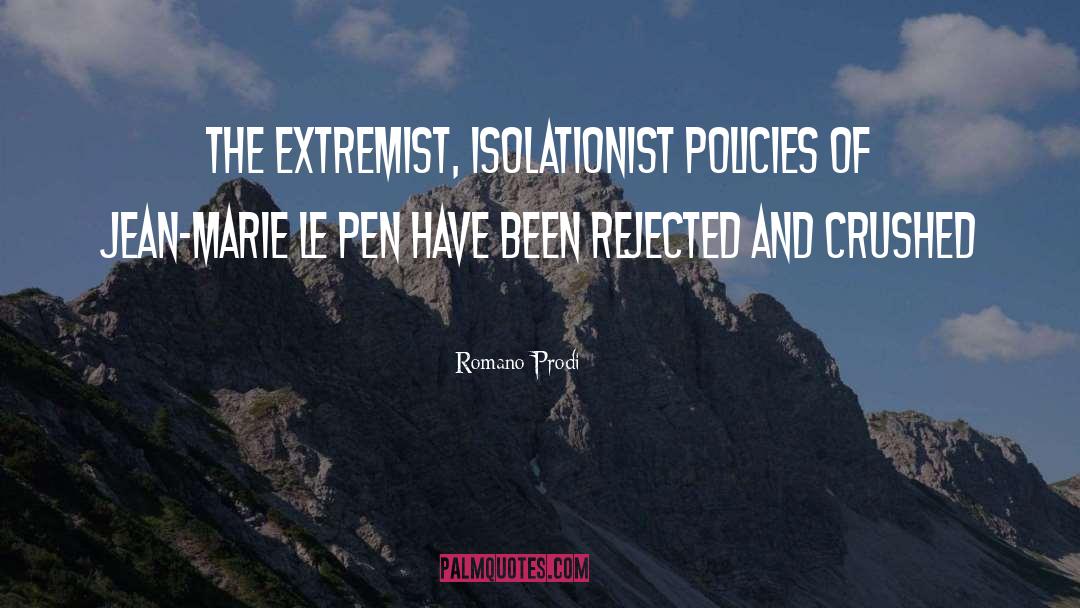 Extremist quotes by Romano Prodi