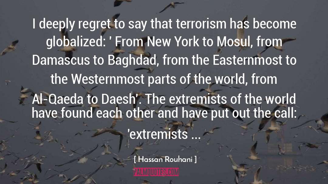Extremists quotes by Hassan Rouhani