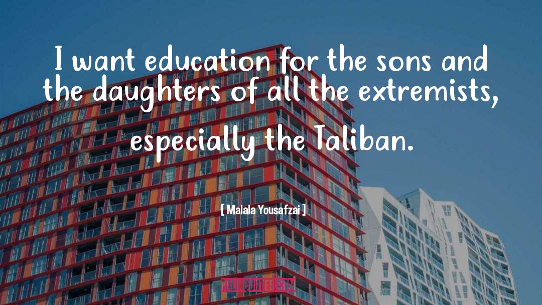 Extremists quotes by Malala Yousafzai