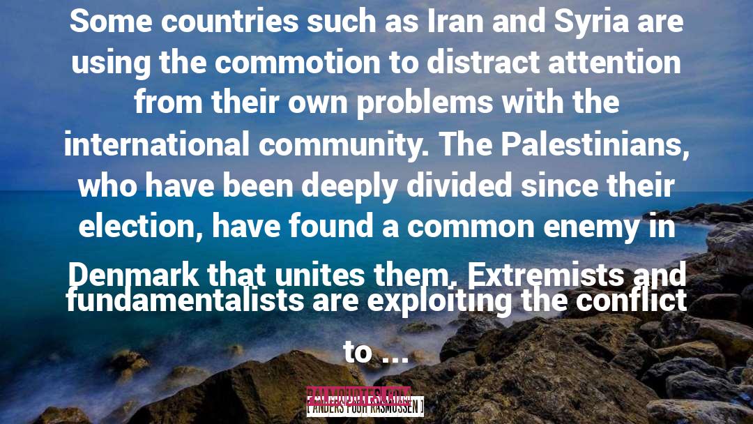 Extremists quotes by Anders Fogh Rasmussen