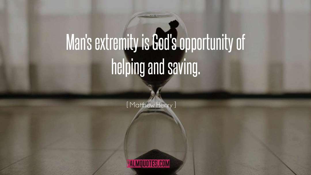 Extremity quotes by Matthew Henry