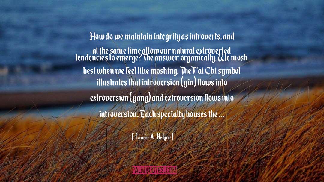 Extroversion quotes by Laurie A. Helgoe