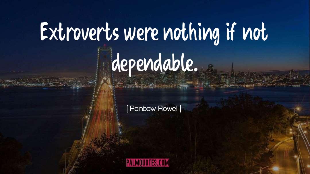 Extroverts quotes by Rainbow Rowell