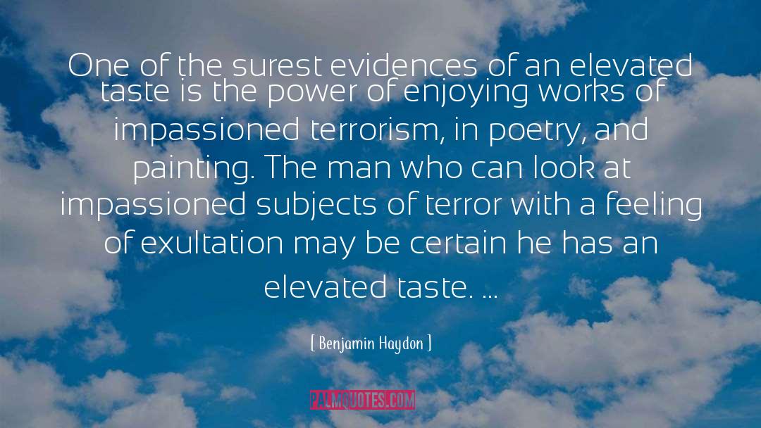 Exultation quotes by Benjamin Haydon