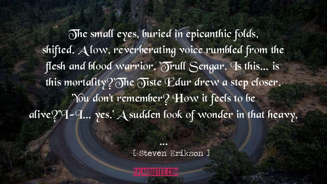 Exultation quotes by Steven Erikson