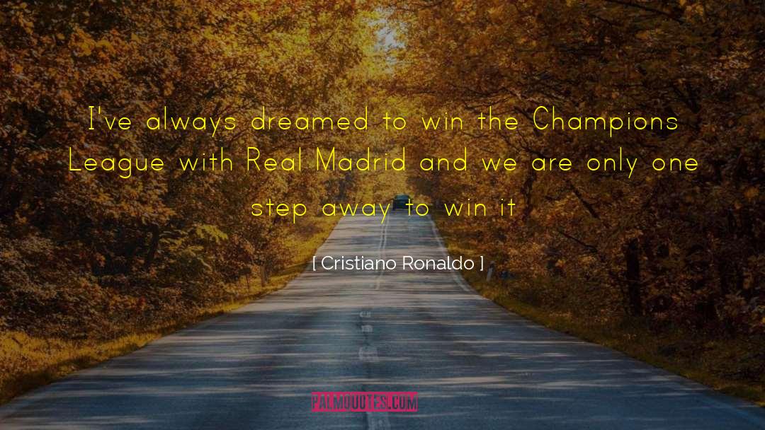 Ey Madrid quotes by Cristiano Ronaldo