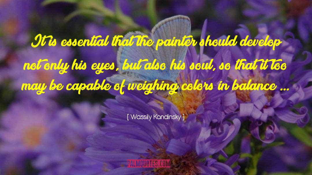 Eye Color quotes by Wassily Kandinsky