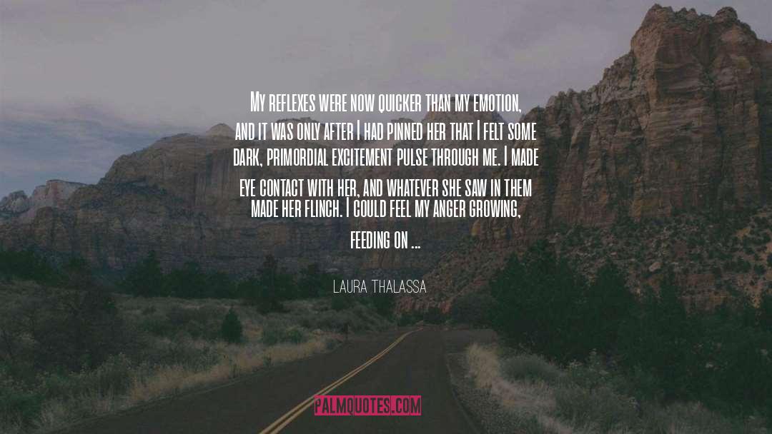 Eye Contact quotes by Laura Thalassa