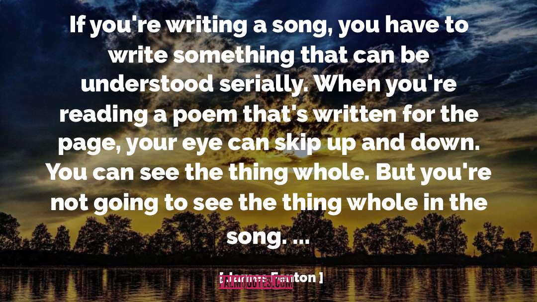 Eye Opener quotes by James Fenton