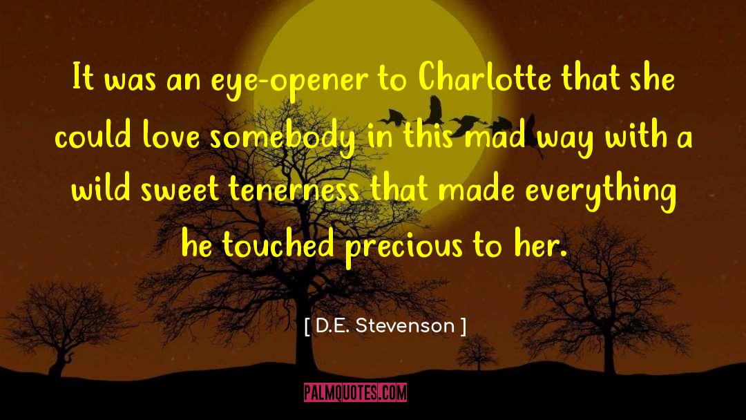 Eye Opener quotes by D.E. Stevenson