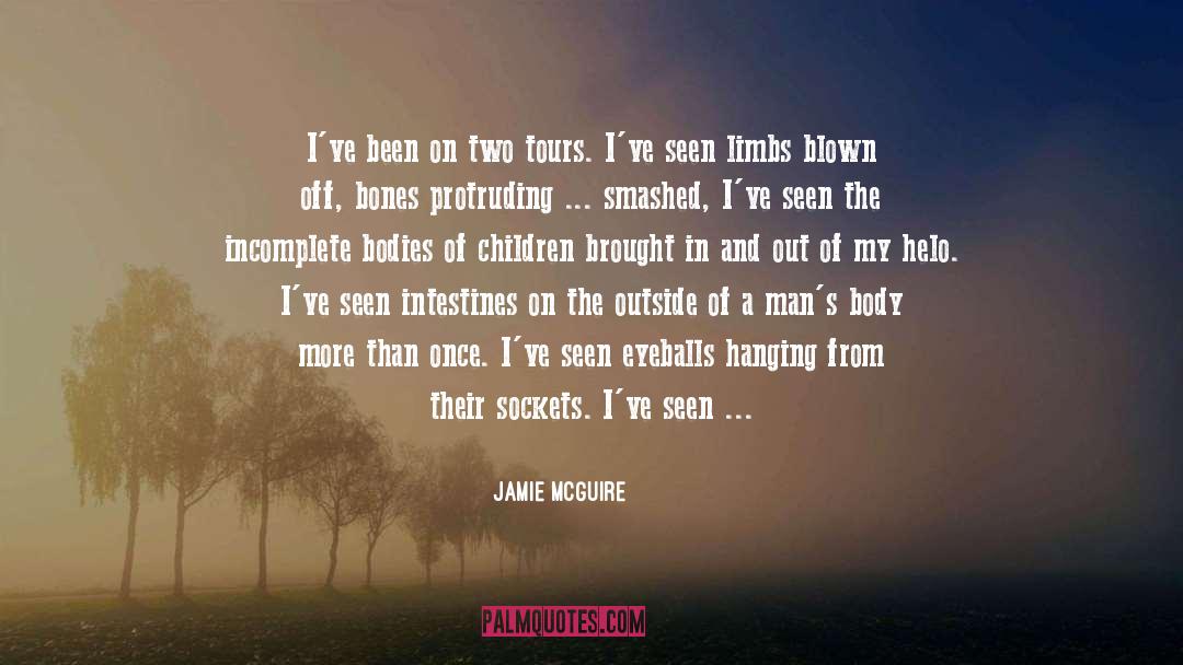 Eyeballs quotes by Jamie McGuire