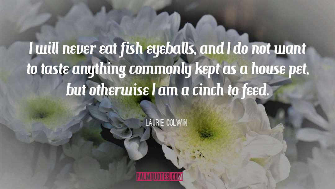 Eyeballs quotes by Laurie Colwin