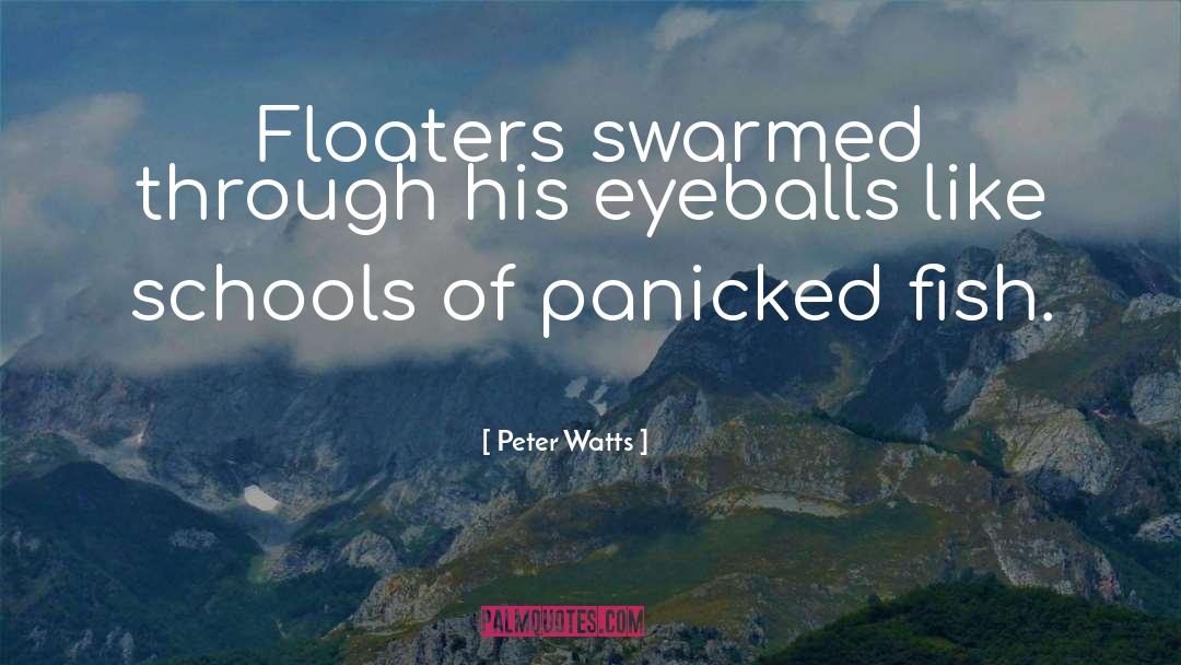 Eyeballs quotes by Peter Watts