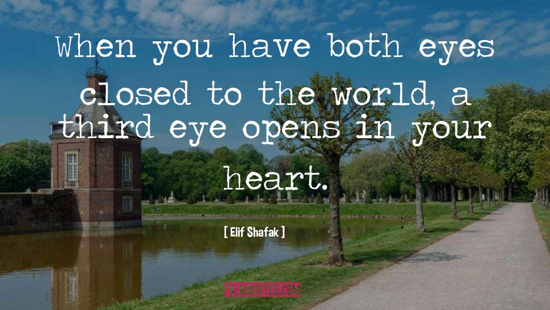 Eyes Closed quotes by Elif Shafak