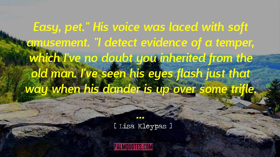 Eyes Flash quotes by Lisa Kleypas