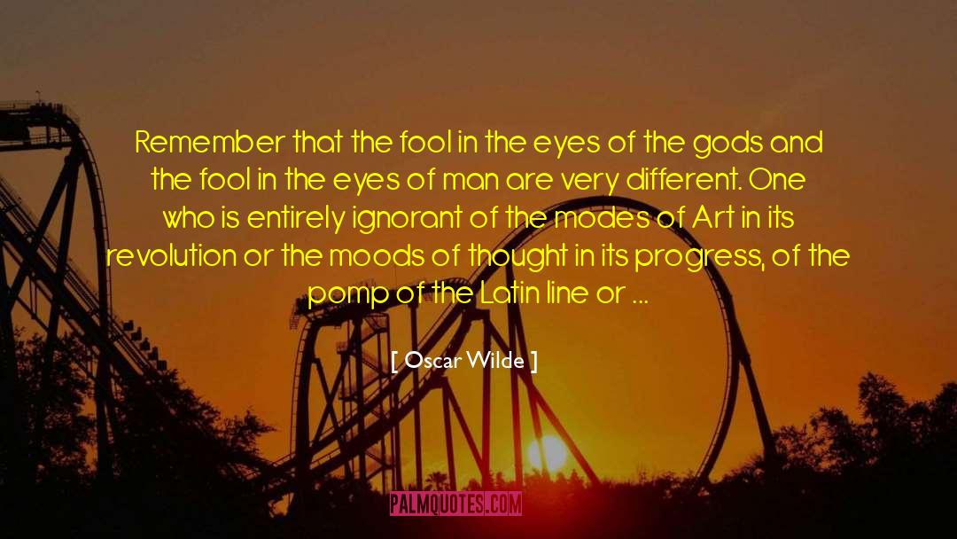 Eyes Flash quotes by Oscar Wilde