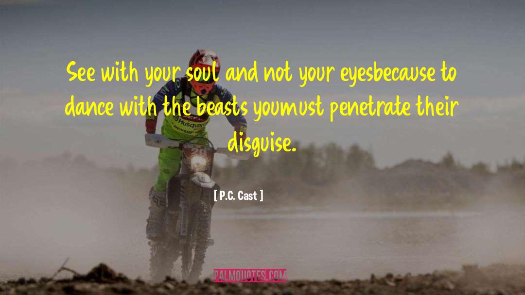 Eyes Glowing quotes by P.C. Cast