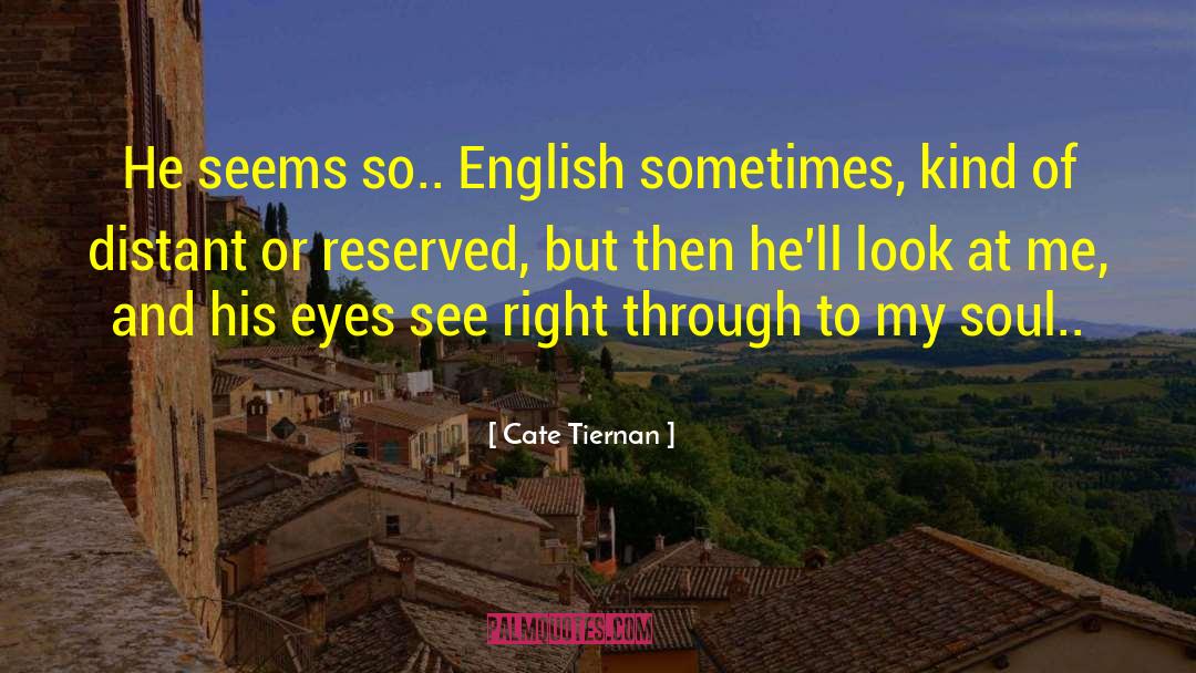 Eyes Hunger quotes by Cate Tiernan