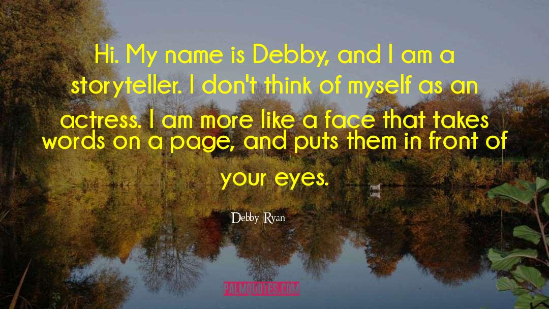 Eyes Like Ocean quotes by Debby Ryan