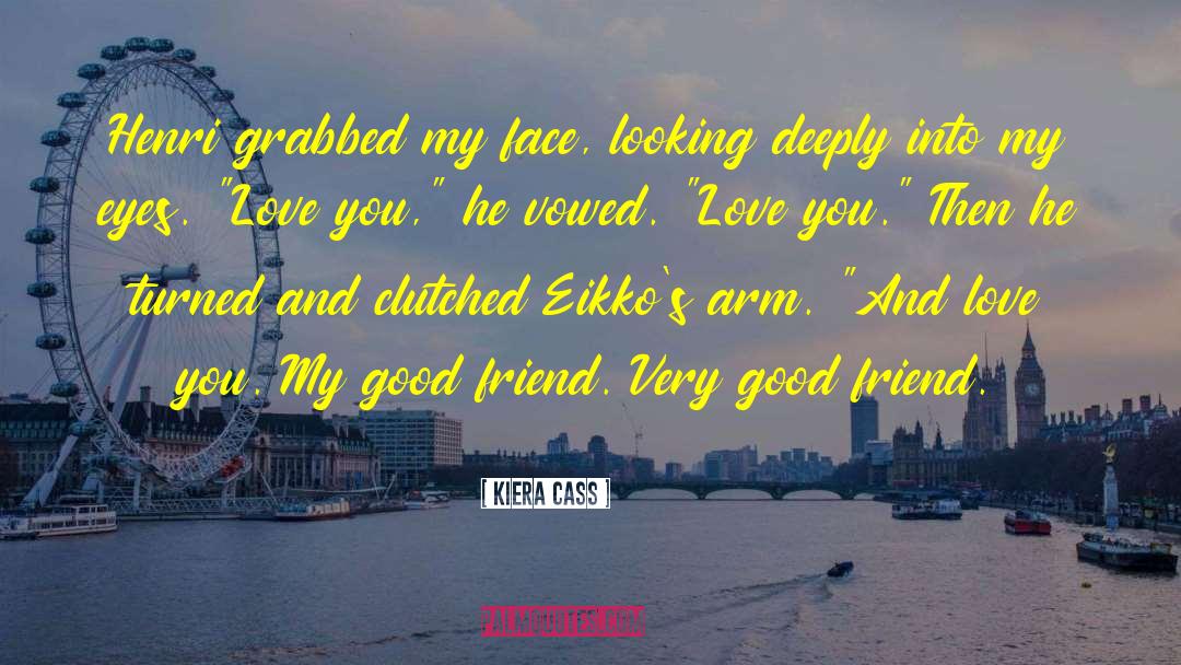 Eyes Love quotes by Kiera Cass