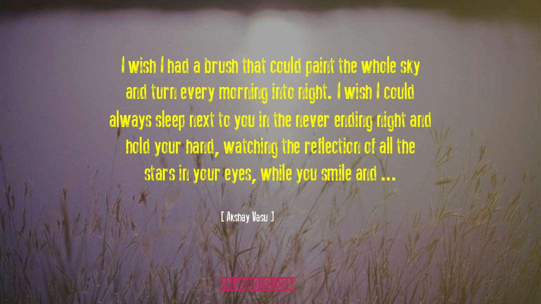 Eyes Love quotes by Akshay Vasu