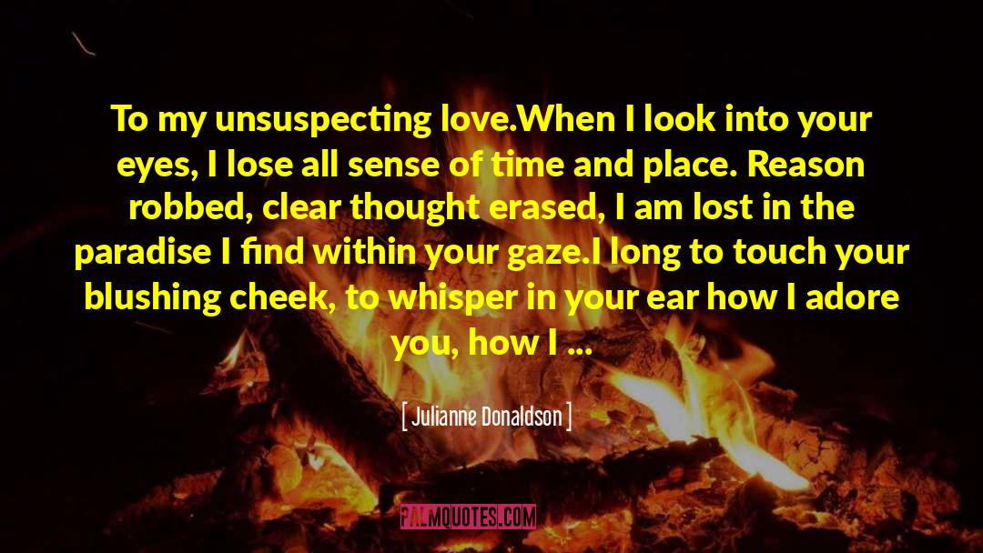 Eyes Love quotes by Julianne Donaldson