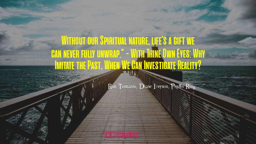 Eyes Never Lie quotes by Ron Tomanio, Diane Iverson, Phyllis Ring
