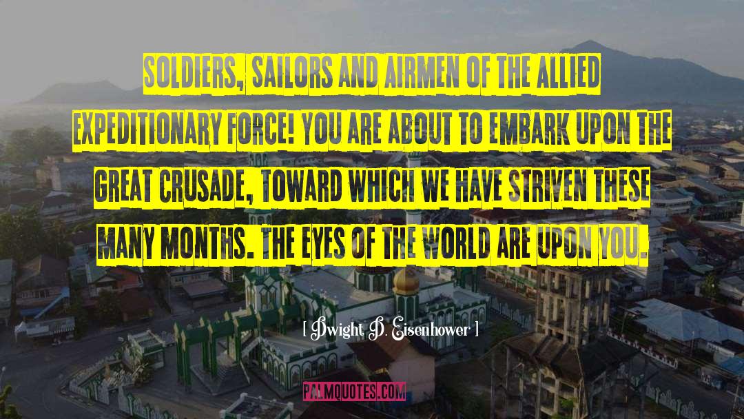 Eyes Of The World quotes by Dwight D. Eisenhower