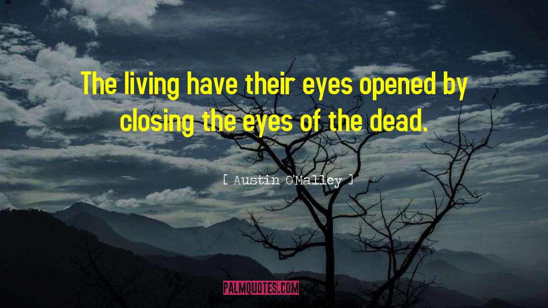 Eyes Opened quotes by Austin O'Malley