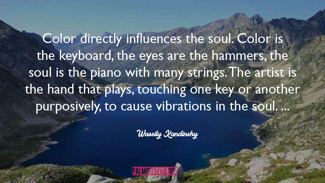 Eyes Soul Quote quotes by Wassily Kandinsky