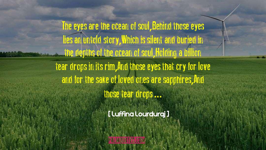 Eyes Soul Quote quotes by Luffina Lourduraj