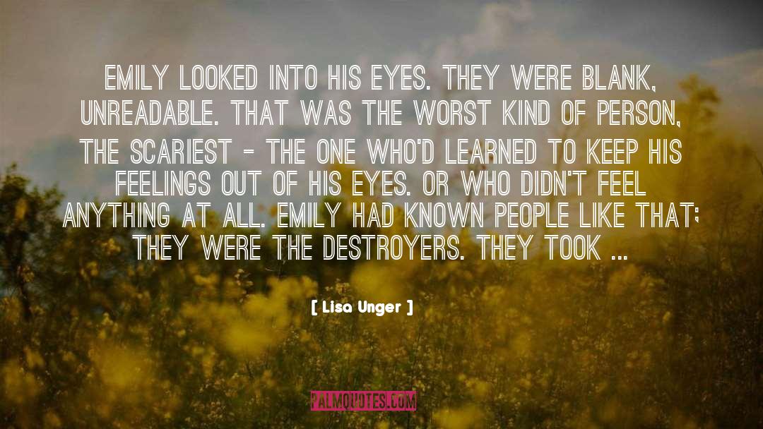 Eyes The True Expression quotes by Lisa Unger