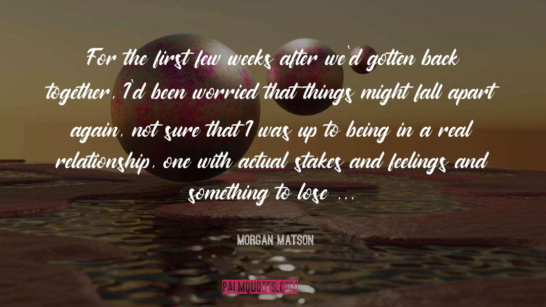 Ezinma Things Fall Apart quotes by Morgan Matson