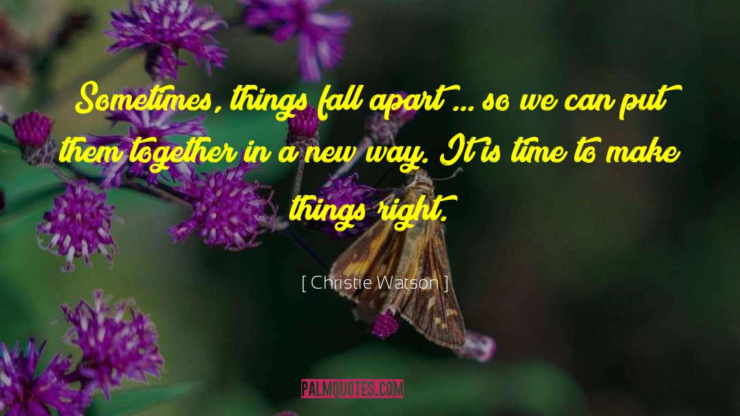 Ezinma Things Fall Apart quotes by Christie Watson