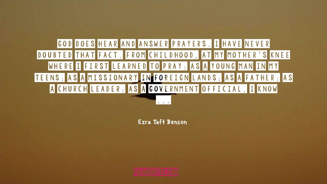 Ezra quotes by Ezra Taft Benson