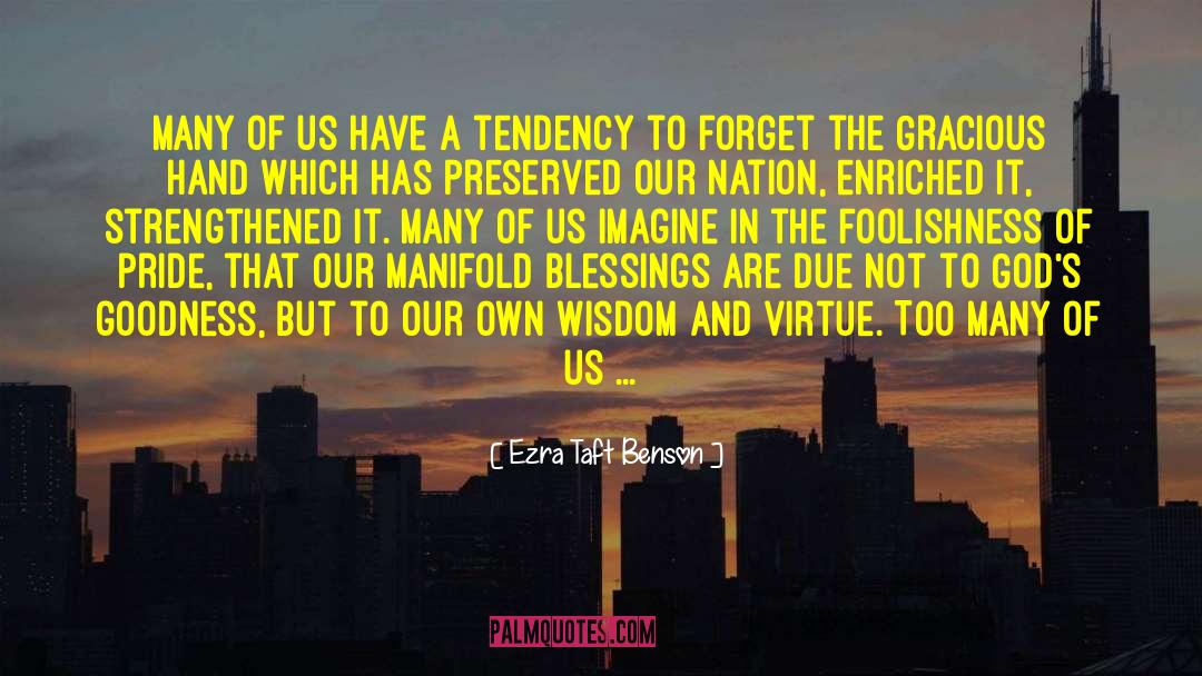 Ezra Varden quotes by Ezra Taft Benson