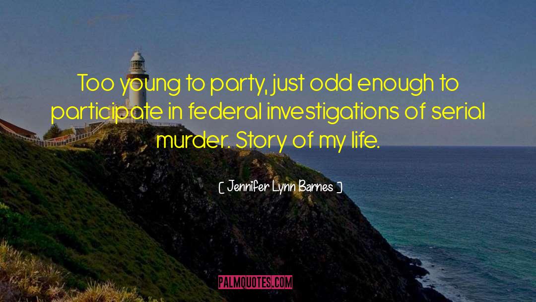 Ezzedine Murder quotes by Jennifer Lynn Barnes