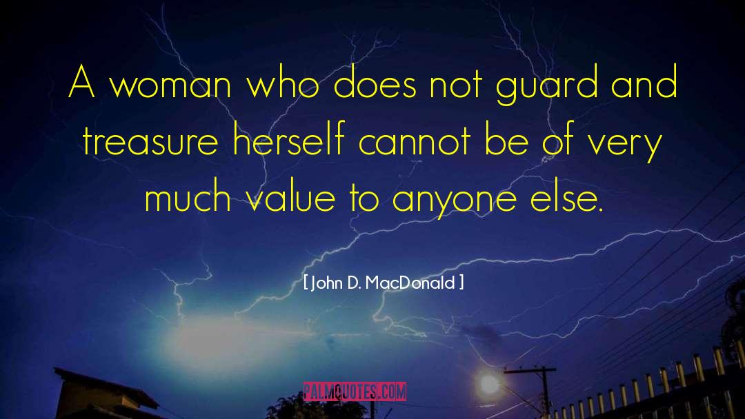 F D Guard quotes by John D. MacDonald