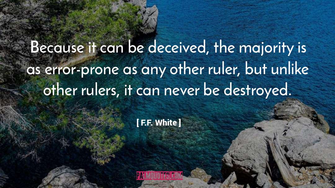F F Bruce quotes by F.F. White