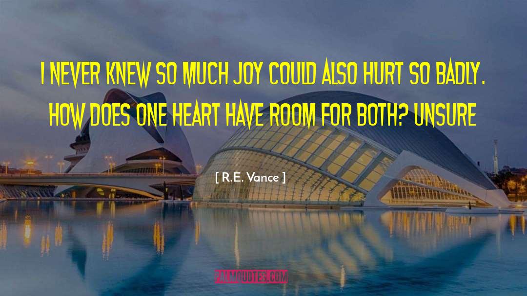 F I R E quotes by R.E. Vance