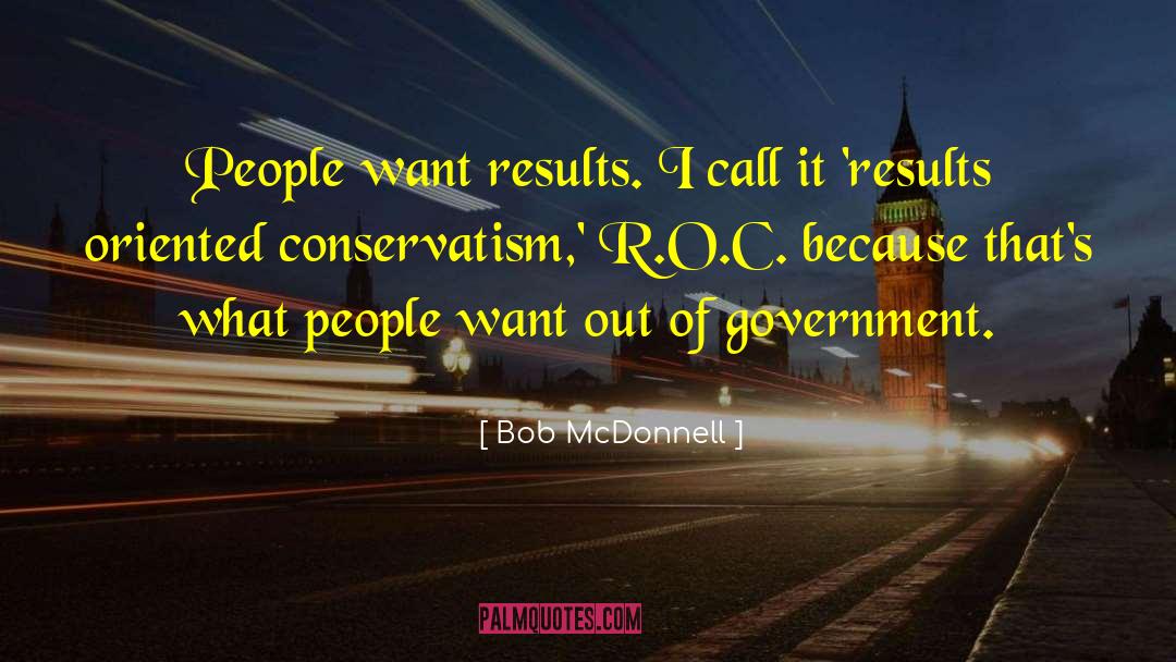 F O C quotes by Bob McDonnell