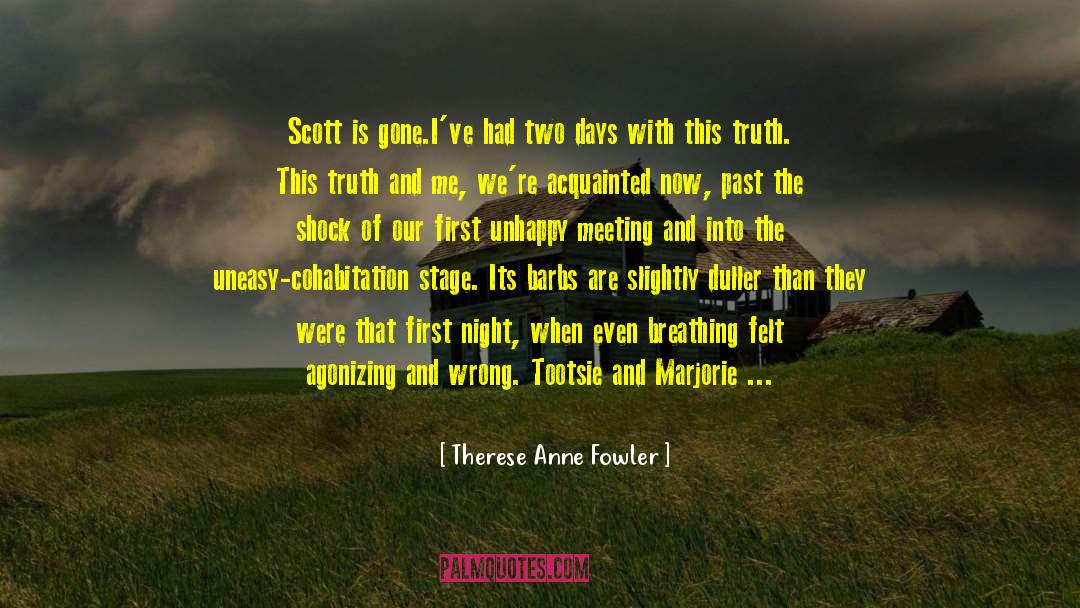 F Scoot Fitzgerald quotes by Therese Anne Fowler