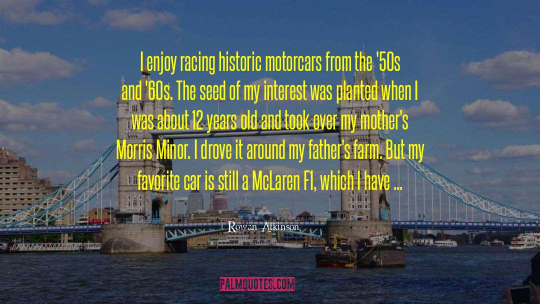 F1 quotes by Rowan Atkinson