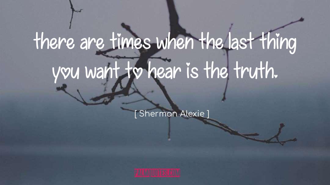 Fa quotes by Sherman Alexie