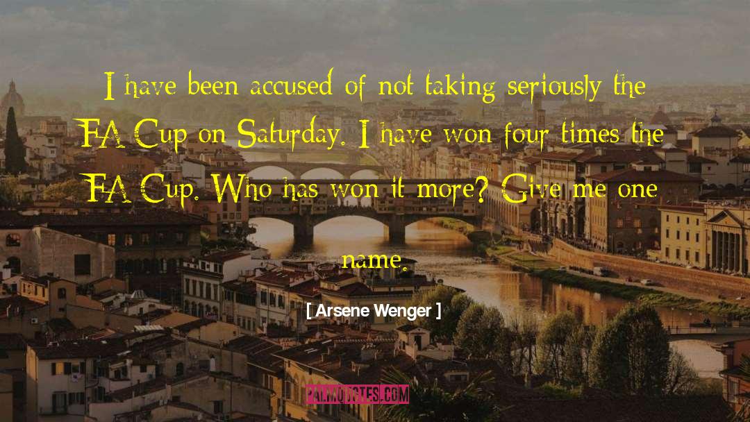 Fa quotes by Arsene Wenger