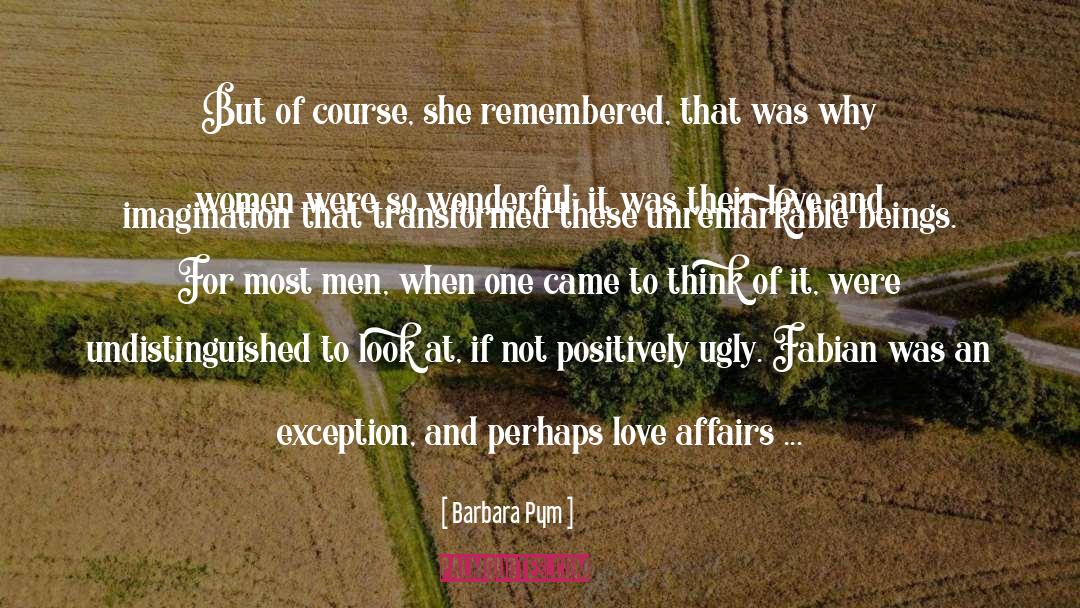 Fabian quotes by Barbara Pym