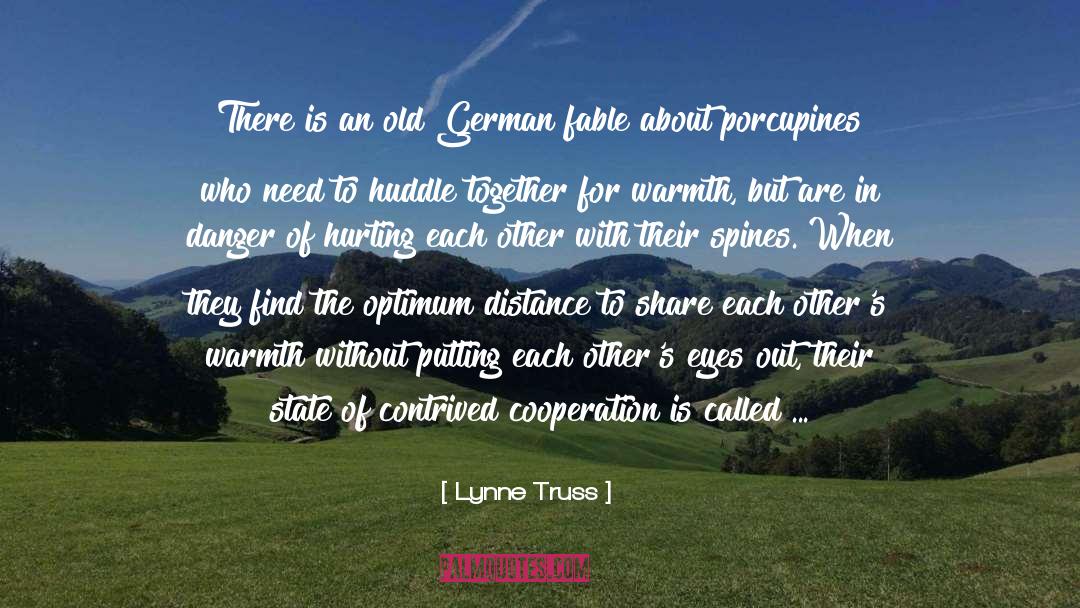 Fable quotes by Lynne Truss